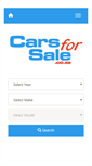 Mobile Screenshot of carsforsale.co.za